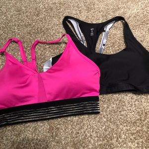 Lot of 2 XL sports bras